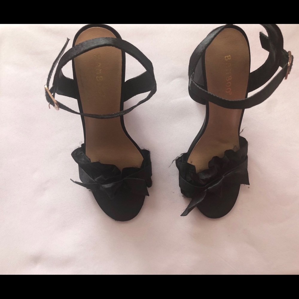 Black heels